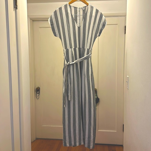 Rails Pants - NWOT Rails White & Black Stripe Women’s Jumpsuit